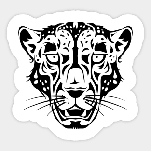 Jaguar head Sticker